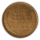 Back - 1909 lincoln penny