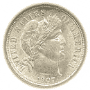 DIME 1892-1916 Barber