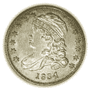 Front - 1809 capped bust dime