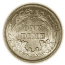 Back - 1860 dime