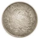 Back - SILVER DOLLAR 1795-1798 Draped Bust, Small Eagle