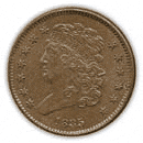Front - 1809 classic head half cent
