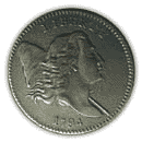 Front - 1794 libery cap cent