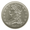 HALF DOLLAR 1838-1839 Capped Bust, HALF DOL