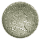 HALF DOLLAR 1794-1795 Flowing Hair