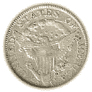 Back - 1804 quarter dollar draped bust