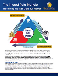 The Interest Rate Triangle: Re-Starting the 1965 Gold Bull Market