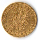 Coin Back German 20 Mark