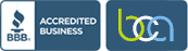 Better Business Bureau A+ Rating and BSA Member