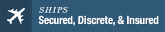 Ships secured, discrete and insured