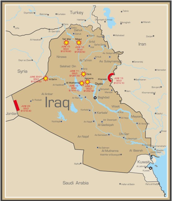 FX Empire: Map of Iraq