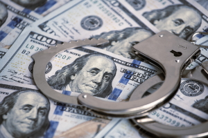 money handcuffs