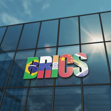 BRICS sign on office building