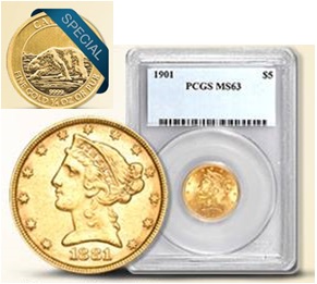 gold polar bear coin