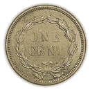 Back - 1859 indian head penny