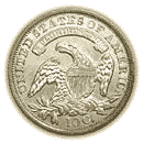 Back - 1809 capped bust dime
