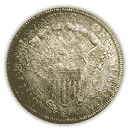 Back - SILVER DOLLAR 1798-1804 Draped Bust, Heraldic Eagle