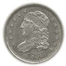 Front - Half dime capped bust