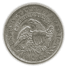 Back - Half dime capped bust