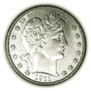 Front - half dollar barber