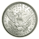 Back - half dollar barber