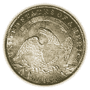 Back - half dollar capped bust