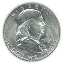 Front - Benjamin Franklin Half Dollar
