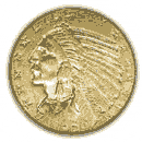 Front - HALF EAGLE 1908-1929 Indian