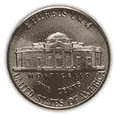 Back - 1938 jefferson nickel