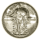 Front - QUARTER DOLLAR 1917-1930 Standing Liberty, Type II