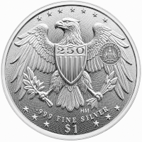 Back - Silver Lincoln Coin