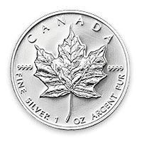 Canadian Silver Maple Leaf Coin For Sale Online