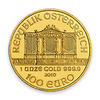 Back - Austrian Gold Philharmonic Bullion Coin