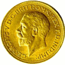 Gold British Sovereign Coins