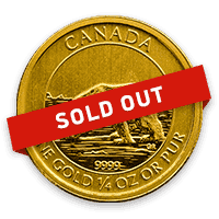 Gold Polar Bear by The Canadian Royal Mint