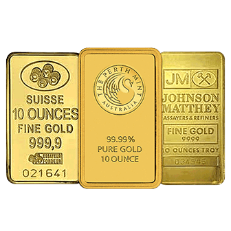 Gold 10 Ounce Bar