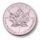 Front - Platinum Canadian Maple Leaf