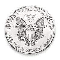 Back - Silver American Eagle