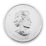 Photo: Silver Arctic Fox Coin Front