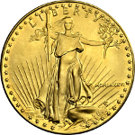 Gold American Eagle