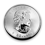 Photo: Silver Polar Bear Cub Coin Front